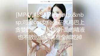 [MP4/ 4898M]&nbsp;&nbsp;可爱cos女仆坐在大鸡巴上贪婪的摇晃，溢到外面的精液也不放过舔到嘴里全部吃掉