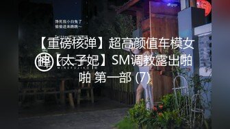 【重磅核弹】超高颜值车模女神【太子妃】SM调教露出啪啪 第一部 (7)