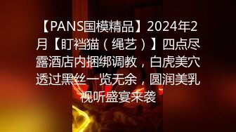 【PANS国模精品】2024年2月【盯裆猫（绳艺）】四点尽露酒店内捆绑调教，白虎美穴透过黑丝一览无余，圆润美乳视听盛宴来袭