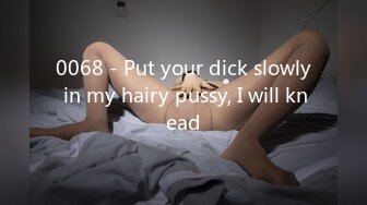 0068 - Put your dick slowly in my hairy pussy, I will knead