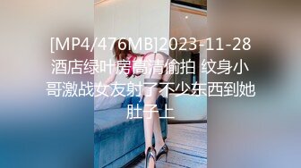 [MP4/476MB]2023-11-28酒店绿叶房高清偷拍 纹身小哥激战女友射了不少东西到她肚子上