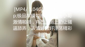 [MP4/ 1.04G]&nbsp;&nbsp;极品车模勾搭纹身社会小哥激情啪啪，鸡巴上倒上奶让骚逼舔弄，表情好骚好淫荡精彩刺激