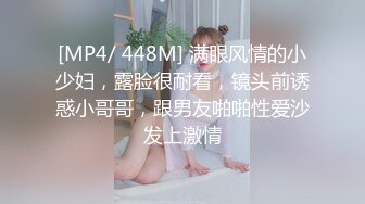 [MP4/ 448M] 满眼风情的小少妇，露脸很耐看，镜头前诱惑小哥哥，跟男友啪啪性爱沙发上激情