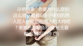 ✨冷艳娇妻✨老婆为什么穿的这么骚，戴着G链子被别的男人后入？吃别的男人的大鸡吧？老婆白虎鲍鱼粉嫩 被无套输出 骚叫不停 (3)