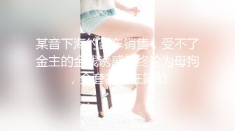 某音下海的豪车销售，受不了金主的金钱诱惑最终沦为母狗，全套完整在简阶