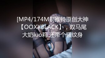 [MP4/174MB]推特原创大神【OOXXBLACK】，双马尾大奶luo莉 还带个骚纹身