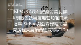 [MP4/3.4G]翹臀氣質美女穿JK制服色誘男友無套啪啪口爆吞精 SirBao與亞裔綠帽蕩婦開房粗大屌頂肏騷穴等 720p