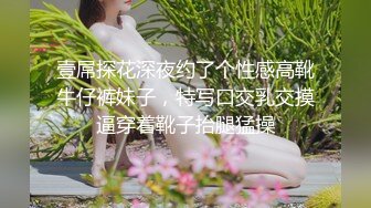 壹屌探花深夜约了个性感高靴牛仔裤妹子，特写口交乳交摸逼穿着靴子抬腿猛操